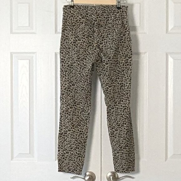 A NEW DAY Women's Straight Leg Pants Size 2 Animal Print - Picture 4 of 10